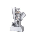 WOMENS FOOTBALL TROPHY 11CM (OUTLET)