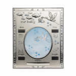 OUR BABY METALLIC FRAME 22X17CM – CUSTOM ENGRAVED PHOTO FRAME - Image 2