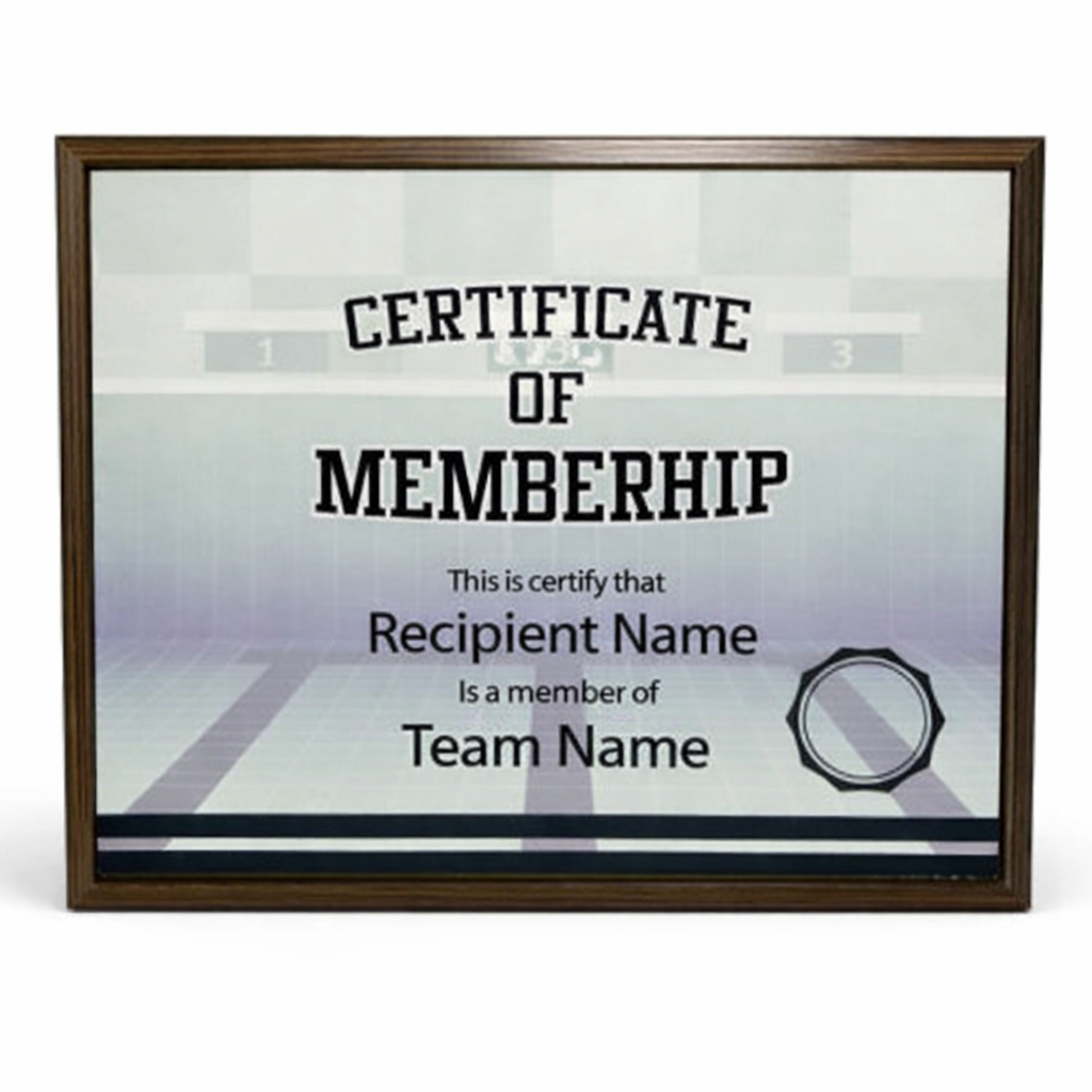 HT10098D SWIMMING POOL WOODEN PLAQUE 25.5X20CM – CUSTOM ENGRAVED AWARD - Image 1