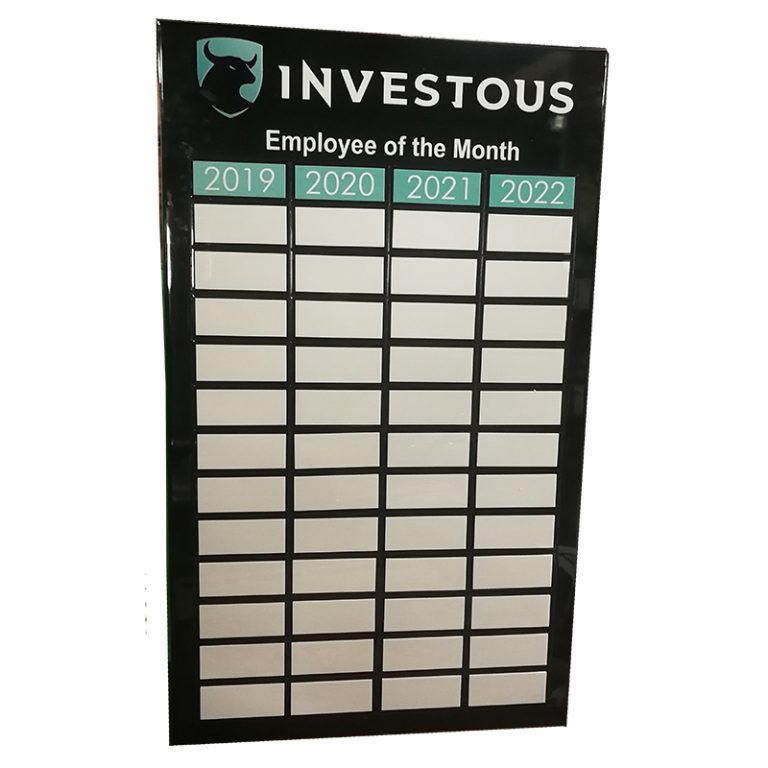 Employee Of The Month Board Hercules 