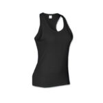 KEYA WOMEN’S BLACK TANK TOP – 100% COTTON | LIGHTWEIGHT & COMFORTABLE