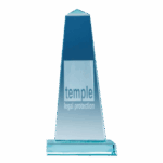 DELUXE CRYSTAL AWARD 22.5CM – CUSTOM ENGRAVED CORPORATE RECOGNITION TROPHY - Image 2