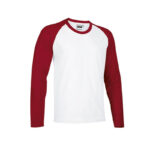 WHITE / LOTTO RED GREEN LONG SLEEVE T-SHIRT