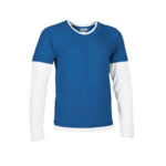 ROYAL BLUE / WHITE LONG SLEEVE T-SHIRT