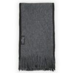 ALEXLUCA SOFT & WARM WINTER SCARF – COTTON & VISCOSE BLEND WITH FRINGE FINISH