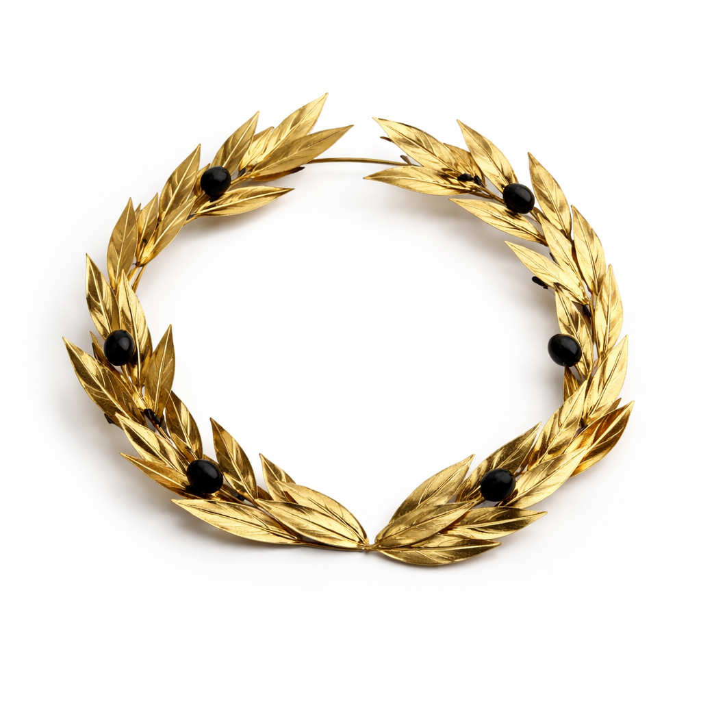 NM13037 WINNERS GOLD OLIVE WREATH - Image 1