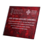 PREMIUM CRYSTAL AWARD 19CM  (OUTLET)