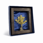 OLIVE TREE IN WOODEN FRAME