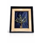 OLIVE TREE IN WOODEN FRAME