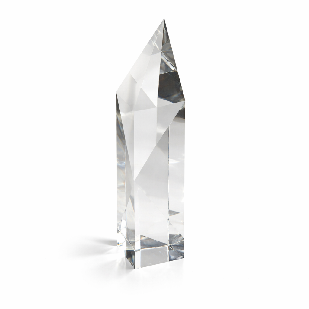 HS002 1 HEAVYWEIGHT CRYSTAL AWARD 30cm - Image 1