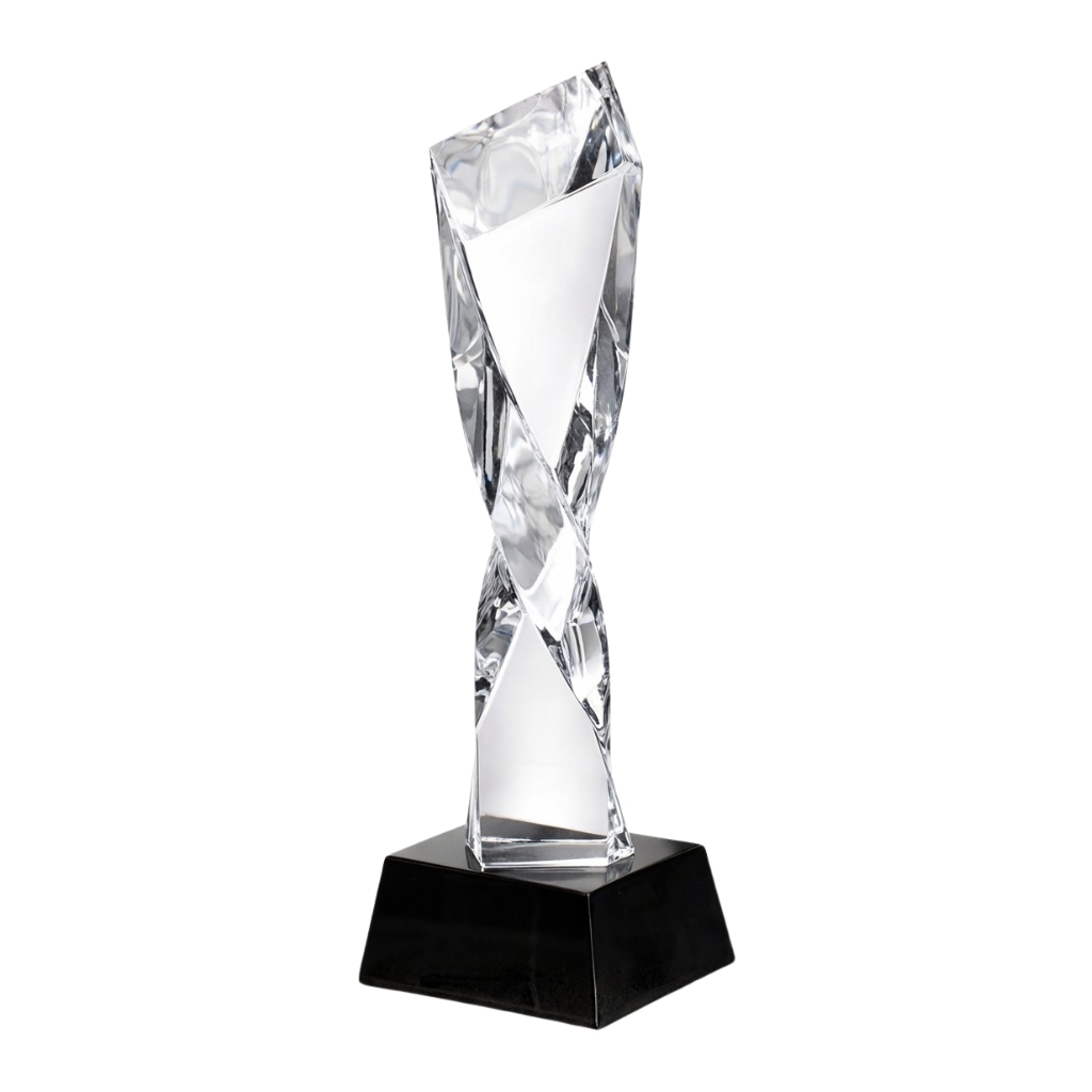 C060 (1) DELUXE CRYSTAL AWARD 27CM - Image 1