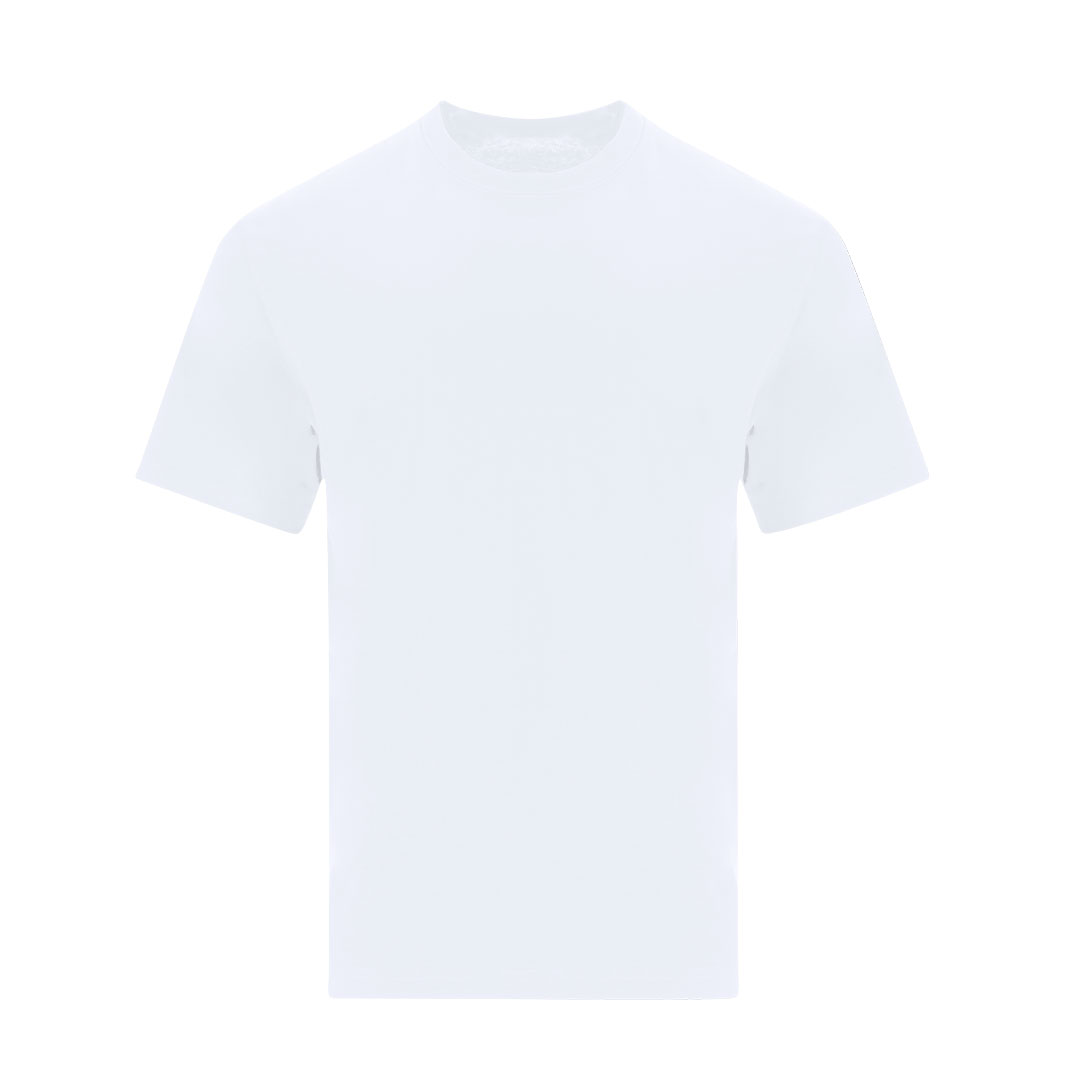 21843.01 ADULT OVERSIZE T-SHIRT MINTON WHITE - Image 1