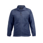 NAVY BLUE FLEECE JACKET HIZAN | UNISEX POLAR FLEECE FOR ULTIMATE COMFORT - Image 4