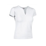 WHITE WOMENS FITTED T-SHIRT - Image 2