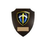 22X18CM "Ο ΤΟΛΜΩΝ ΝΙΚΑ" LOK SHIELD PLAQUE – CUSTOM SPECIAL FORCES AWARD - Image 2