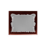 DELUXE WOODEN PLAQUE – CUSTOM AWARD & RECOGNITION PLAQUE (25.5CM X 20.5CM) - Image 2