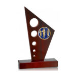 23CM WOODEN PLAQUE – CUSTOM RECOGNITION AWARD WITH PRINTED PLATE - Image 14