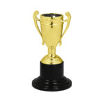 GOLD TROPHY MEDAL 10.5CM – CUSTOM PRINTED AWARD MEDAL FOR SPORTS & EVENTS - Image 3