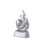 FOOTBALL TROPHY 11CM SILVER BOOT (OUTLET) - Image 2