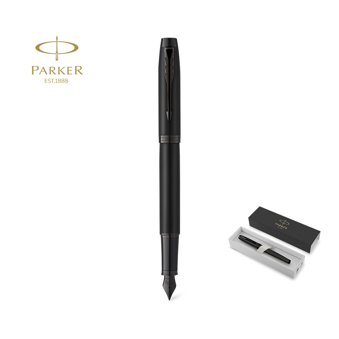 7390 (1) PARKER FOUNTAIN PEN ROLLER IM ACHROMATIC - Image 1