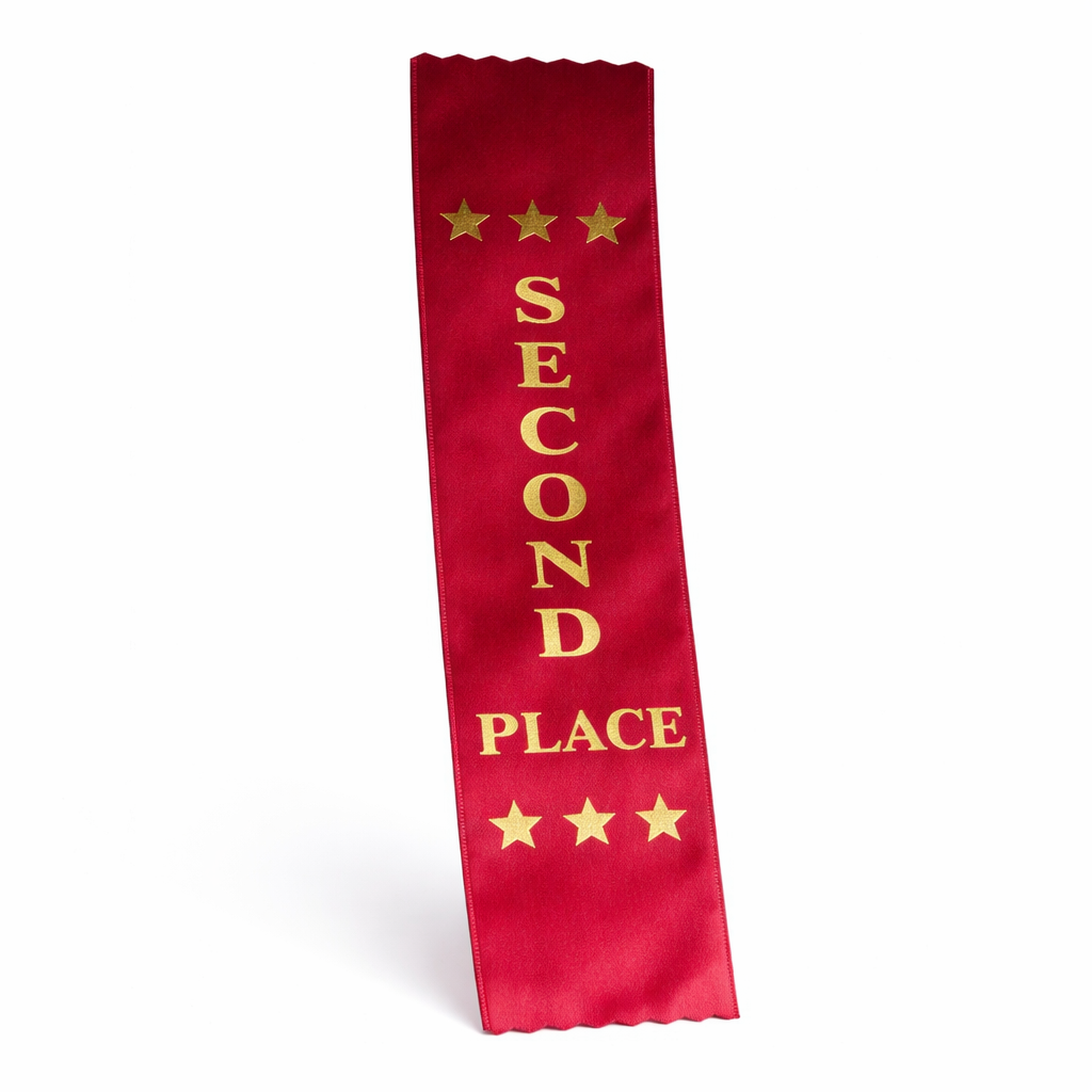 H8-1109-1 AWARD RIBBONS RED NULTISE200 - Image 1