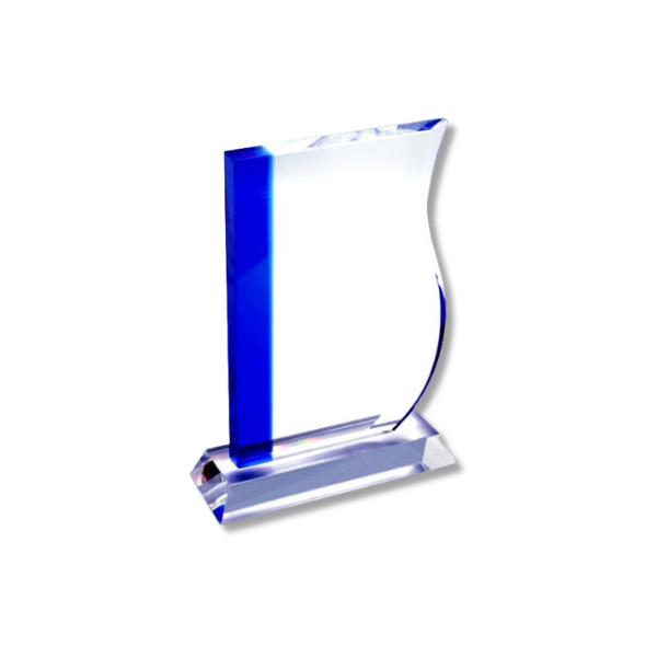 ZY1253B (1) DELUXE 20CM CRYSTAL AWARD TROPHY WITH GIFT BOX - Image 1