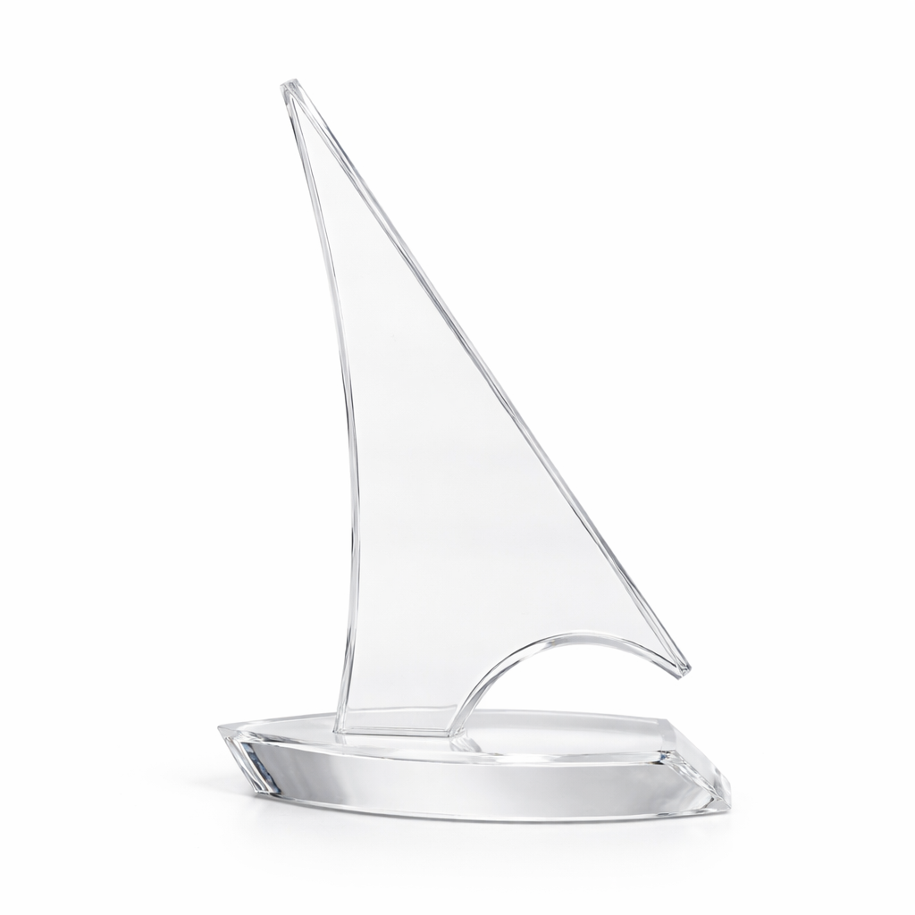ZY1602B 1 DELUXE 18CM CRYSTAL AWARD TROPHY WITH GIFT BOX - Image 1