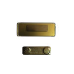 GOLD NAME RECTANGLE BADGE - Image 2
