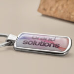 BOHR DOMING KEYRING – CUSTOMIZABLE METAL KEYCHAIN WITH BRANDING SLOT & GIFT BOX - Image 5