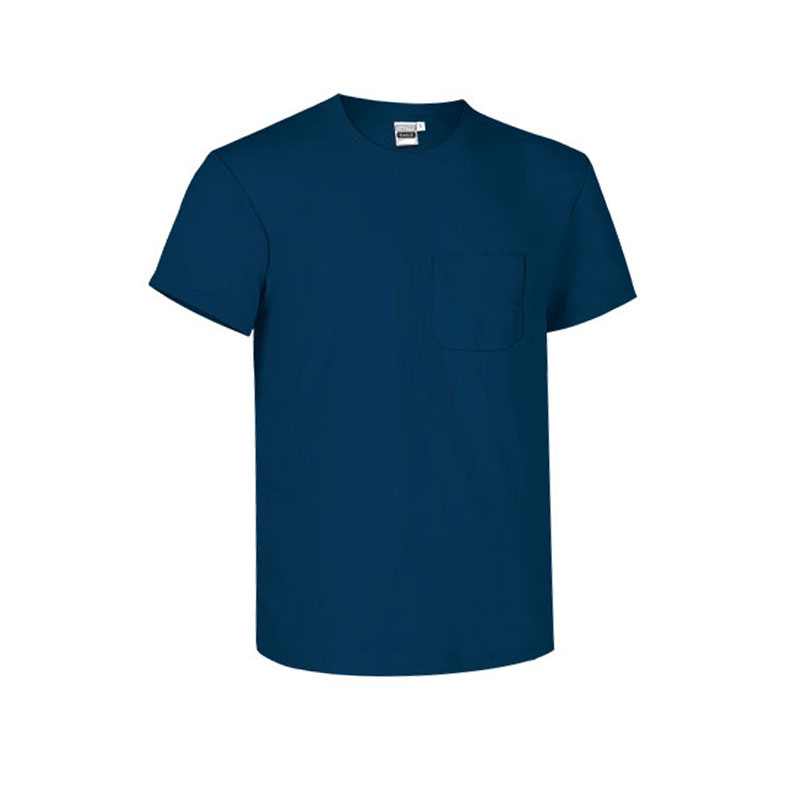 EAGLE.ORIONNAVYBLUE.jpg NAVY BLUE T-SHIRT WITH POCKET | 100% COTTON CREW NECK – REINFORCED POCKET - Image 1