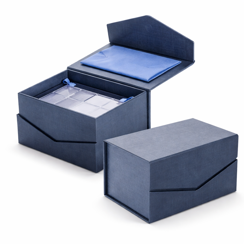 AP869000 GLASS RECTANGLE CUBE 8.22 - Image 1