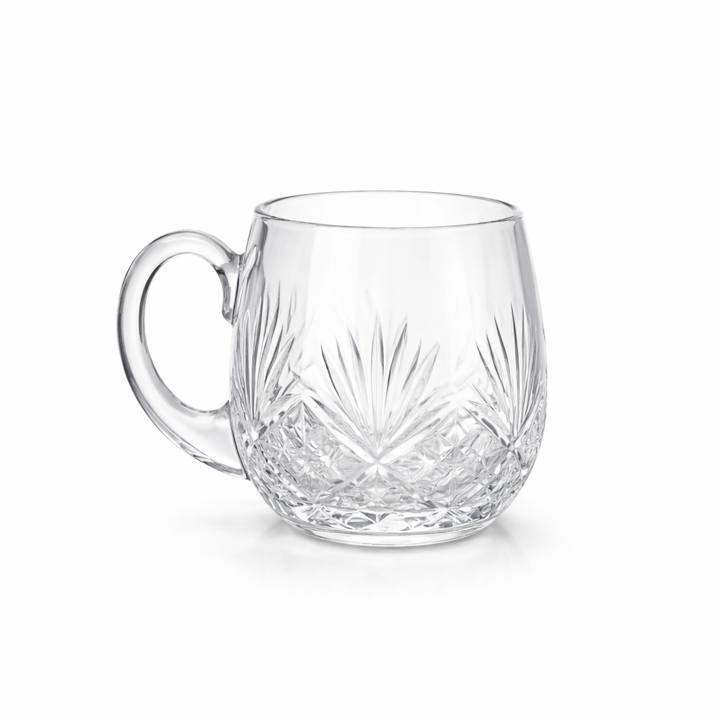 L193 44 CRYSTAL BEER GLASS 6-10 - Image 1