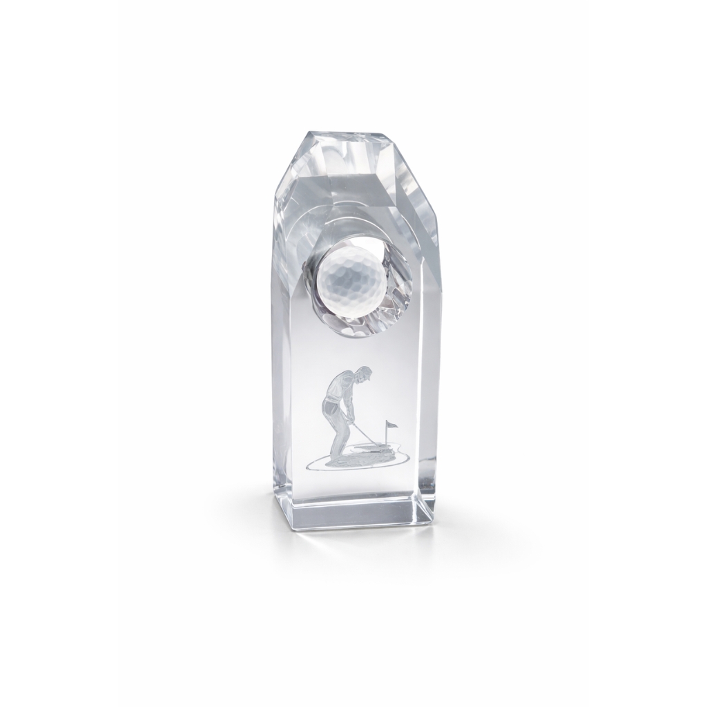 ZYN1389 44 GLASS TROPHY - Image 1